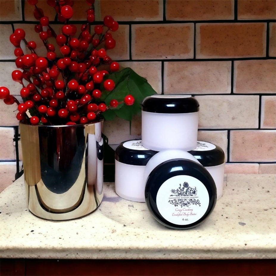 Photo of Cranberry Pomegranate Body Butter, 4 jars