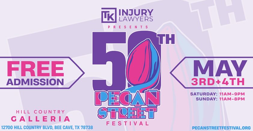 Pecan Street Festival 50th Anniversary