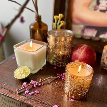 Petite Champagne Series | 2-in-1 Soy Lotion Candles: NEW Blanc De Nior