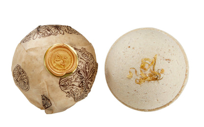 Bath Bombs - Lemongrass Calendula Bath Bomb-Potager Soap Co