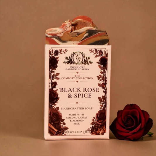 Black Rose and Spice Luxury Soap
