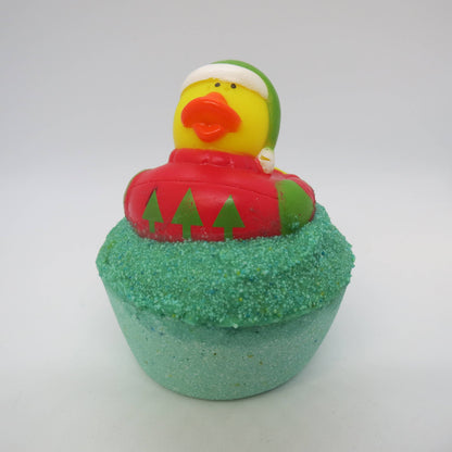 Christmas Rubber Duck Bath Bombs for Kids, Sassy Bubbles