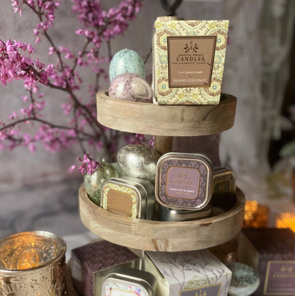 Island Coconut: 2-in-1 Soy Lotion Candle: Travel Tin - 3.5 oz
