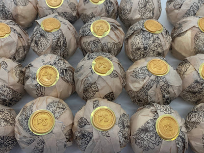 Bath Bombs - Lemongrass Calendula Bath Bomb-Potager Soap Co