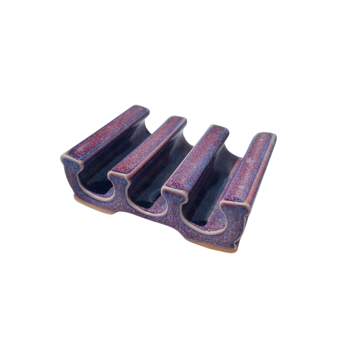 Soap Saver - Soap Dish - Stoneware Pottery: Sunrise