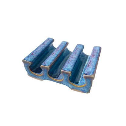 Soap Saver - Soap Dish - Stoneware Pottery: Amber