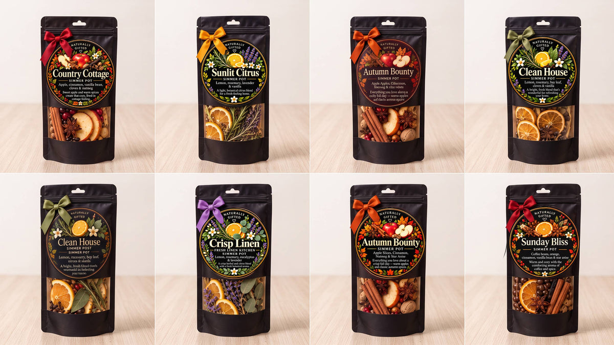Simmer Pot Kit | Kitchen Botanical Blend | Fall Simmer Pot: Clean house