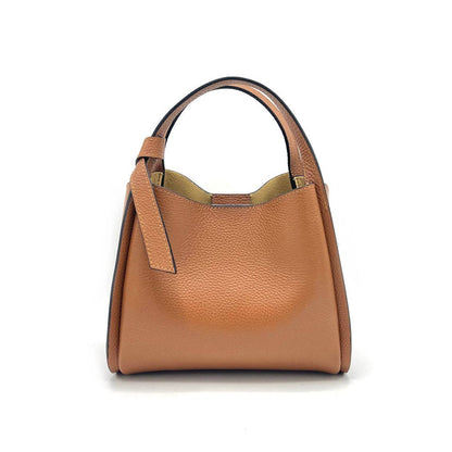 Genuine leather handbag, Made in Italy, art. 112551: Bordeaux