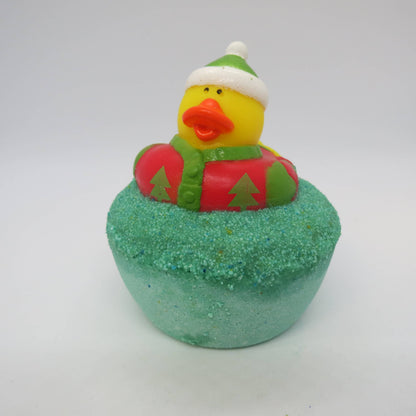 Christmas Rubber Duck Bath Bombs for Kids, Sassy Bubbles