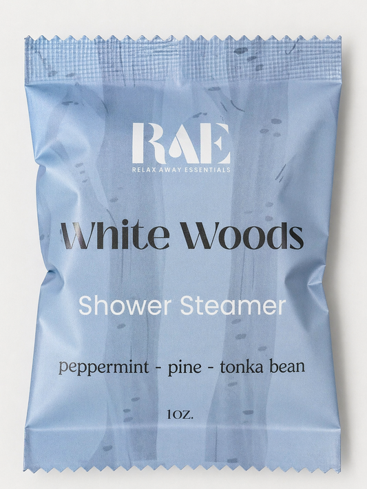 White Woods Shower Steamer | Christmas Spa