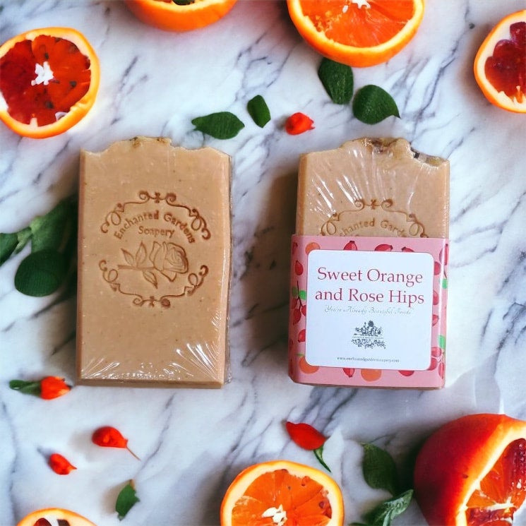 Sweet Orange & Rosehip Soap